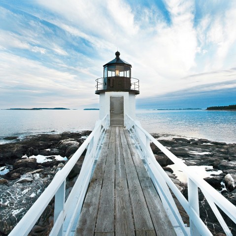 Photo Le phare de Marshall Point aux États-Unis par Philip Plisson