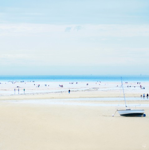 Photo La plage du Men Du à La Trinité-sur-Mer par Philip Plisson