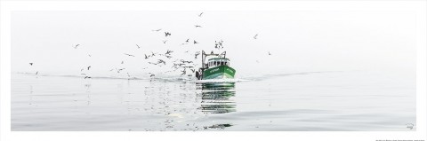 Photo Coastal fishing in Quiberon Bay par Philip Plisson