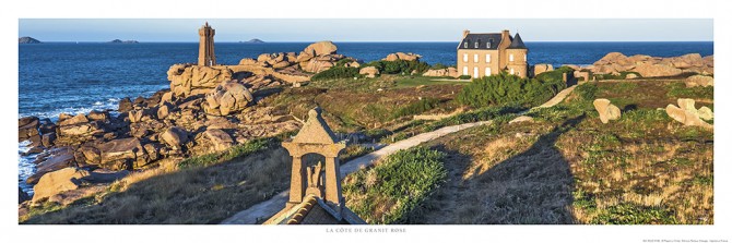 Photo The Pink Granit Coast, Ploumanac'h  Northern Brittany par Philip Plisson