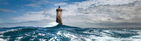 Photo Le phare du Four, Finistère, Bretagne par Philip Plisson