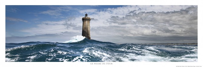 Photo The Four lighthouse, Finistère, Brittany par Philip Plisson