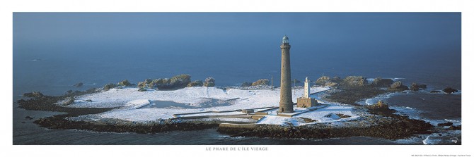 Photo The Virgin Island lighthouse, Finistère, Brittany par Philip Plisson