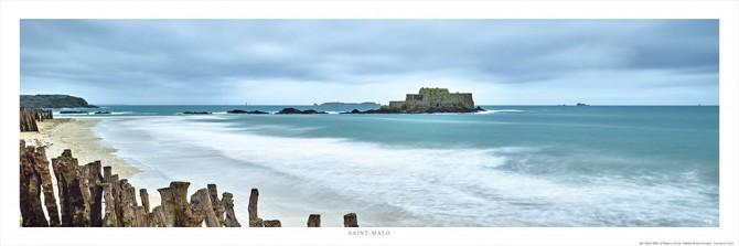 Photo The Fort National in Saint-Malo, Brittany par Philip Plisson