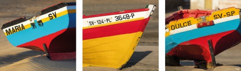 Photo Colorful boats - Cape Verde par Philip Plisson
