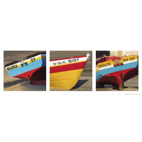 Colorful boats - Cape Verde
