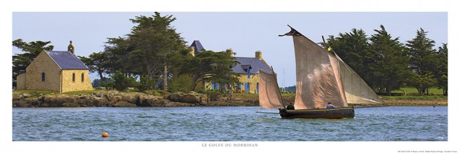 Photo Vieux gréement dans le Golfe du Morbihan par Philip Plisson