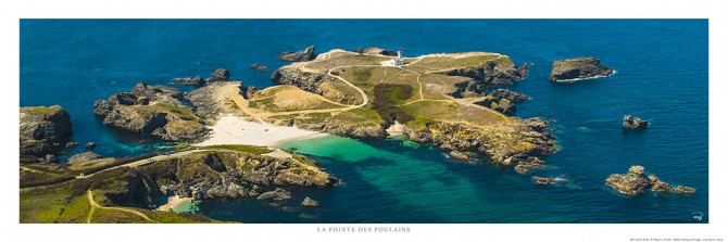 Photo La Pointe des Poulains à Belle-Ile-en-Mer, Morbihan par Philip Plisson