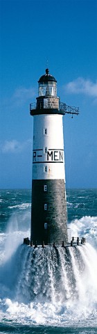 Photo The fountain of the Ar-Men lighthouse, Finistère par Guillaume Plisson