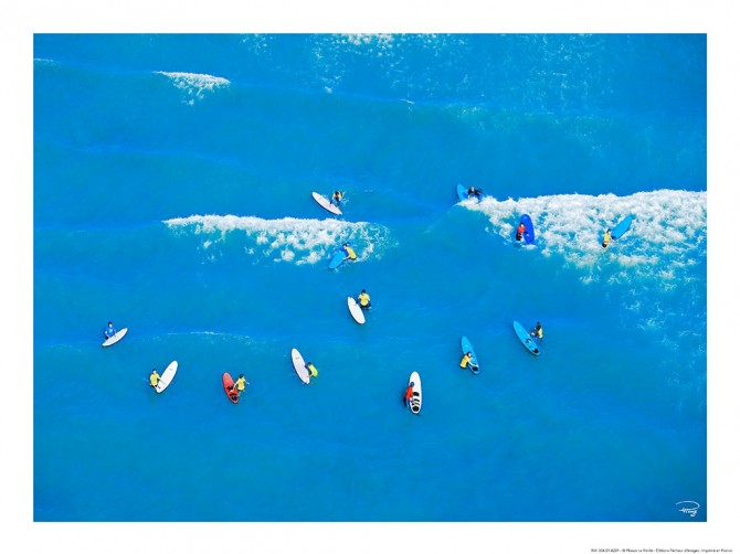Photo Ecole de surf, côte atlantique par Philip Plisson