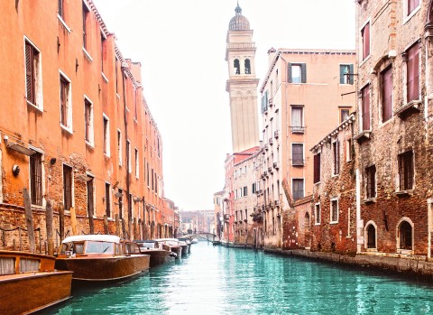 Photo Venice and its canals par Philip Plisson