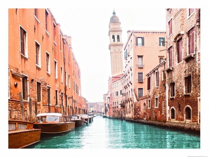 Photo Venise et ses canaux par Philip Plisson