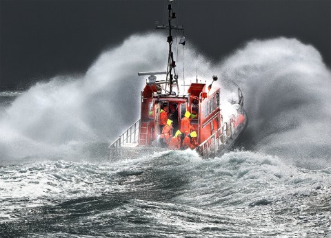 Photo Sea rescuers par Philip Plisson