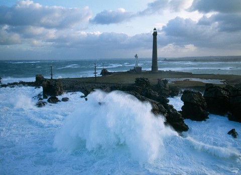 Photo The Ile Vierge lighthouse, Finistère, Brittany par Philip Plisson