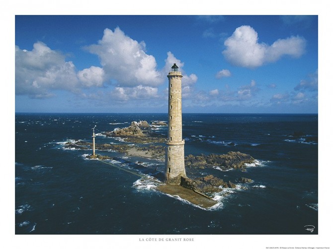 Photo Le phare des Héaux de Bréhat, Bretagne par Philip Plisson