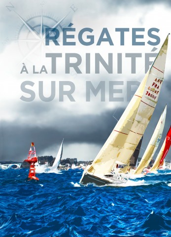 Photo Poster regattas in Quiberon Bay par Philip Plisson