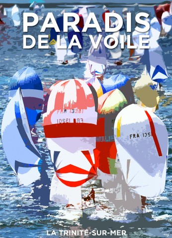 Photo Poster, la Trinité-sur-Mer sailing paradise par Philip Plisson