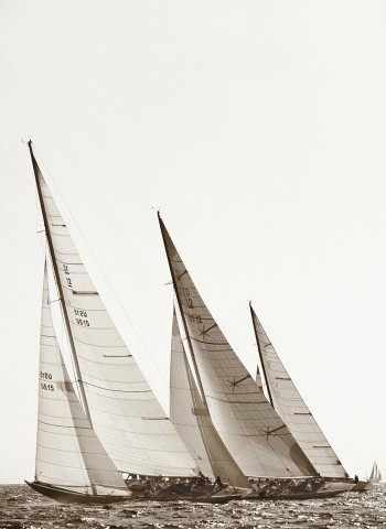 Photo 12 meters JI in regatta par Guillaume Plisson