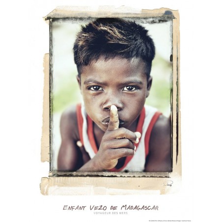 Enfant Vezo, Madagascar