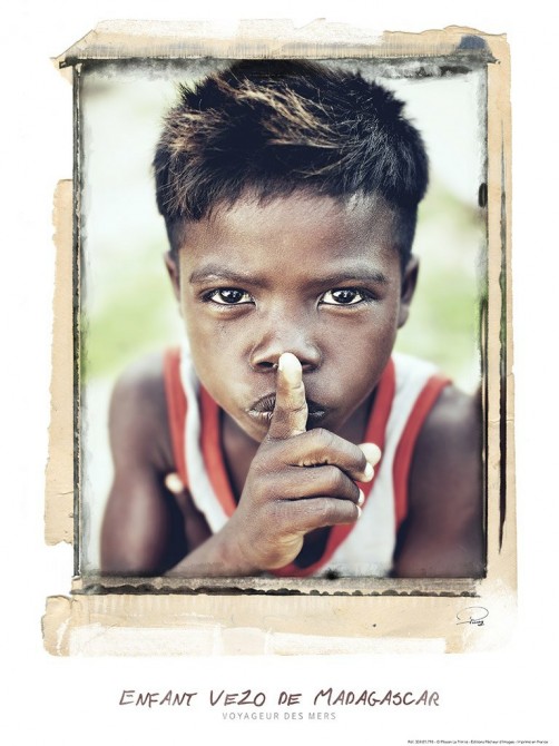 Photo Enfant Vezo, Madagascar par Philip Plisson