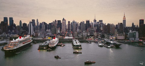Photo New York, Terminal Liner par Philip Plisson