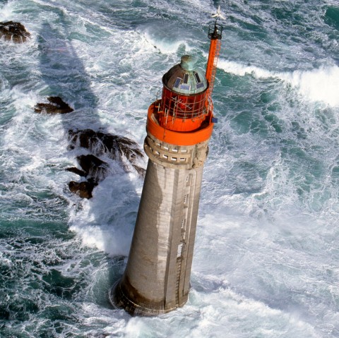 Photo The Grand Jardin lighthouse, Saint-Malo, Ille-et-Vilaine par Philip Plisson