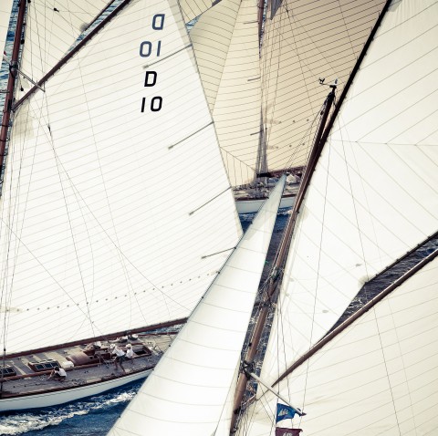 Photo Trio rigging, classic yacht par Guillaume Plisson