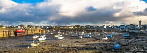 Photo Roscoff, low tide, Finistère, Brittany par Philip Plisson