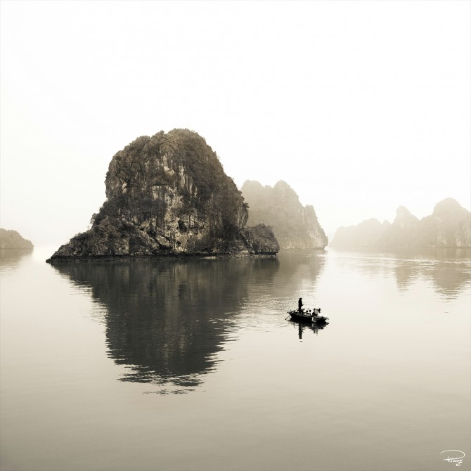 Photo Baie d'Along, Vietnam par Philip Plisson