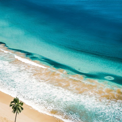 Photo Beach in Cape Verde islands par Philip Plisson
