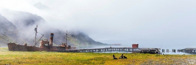 Photo Grytviken, Géorgie du Sud par Philip Plisson