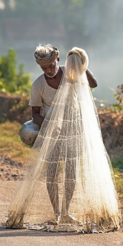 Photo Fishermen, Kerala, India par Philip Plisson