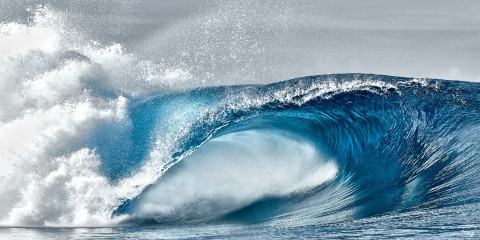 Photo Waves in Teahupoo, Tahiti par Philip Plisson
