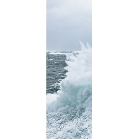 Le phare d'Ar Men sous les vagues, Bretagne