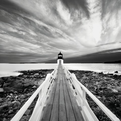 Photo Le phare de Marshall Point dans le Maine, USA par Philip Plisson