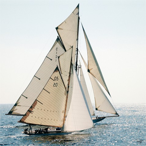 Photo Bord à bord, voiliers de légende par Philip Plisson