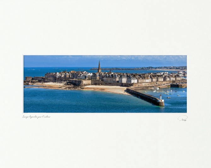Photo Saint-Malo, la cité corsaire, Ille-et-Vilaine, Bretagne par Philip Plisson