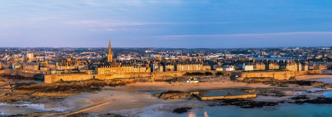 Photo Saint-Malo, fortified city, Brittany par Philip Plisson