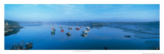 Photo Rivière de Crac'h, La Trinité-sur-Mer, Morbihan par Philip Plisson