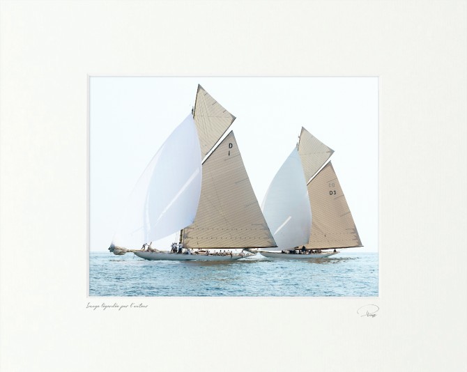 Photo Mariska et Tuiga, classiques yachts par Philip Plisson