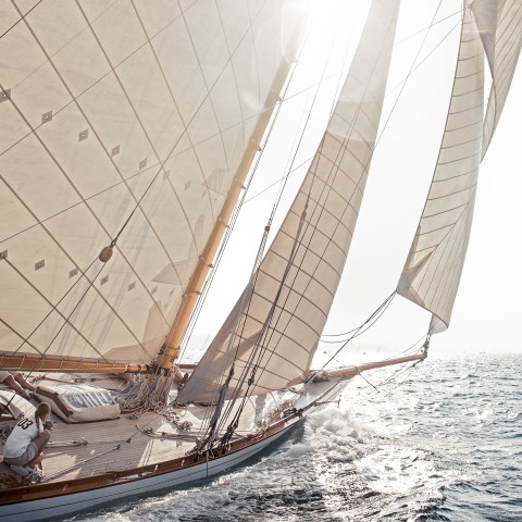 Photo Tuiga, le voilier amiral du Yacht Club de Monaco par Guillaume Plisson