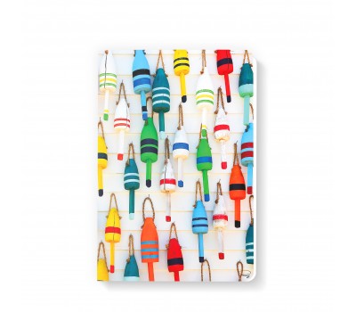 Photo Notebook, colorful buoys par Philip Plisson