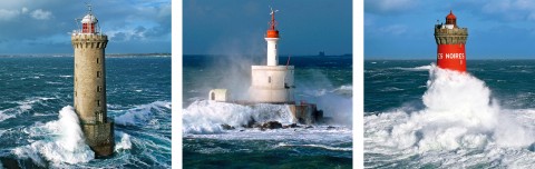 Photo Trio lighthouses of Brittany par Guillaume Plisson