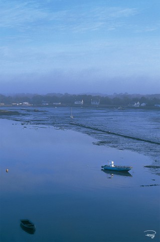 Photo Rivière de Crac'h, La Trinité-sur-Mer, Morbihan par Philip Plisson