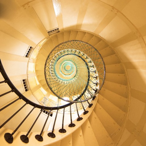 Photo Lighthouse staircase par Philip Plisson