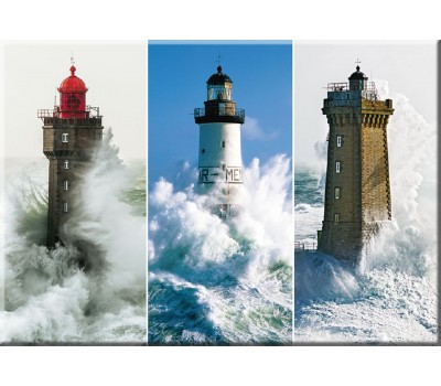 Photo Magnet, lighthouses of the Iroise sea, Brittany par Philip Plisson
