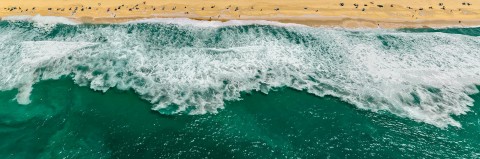 Photo Dessins de vague, Brésil par Philip Plisson