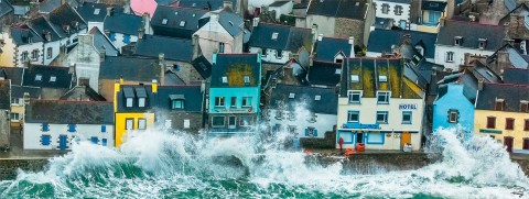 Photo Storm on Sein Island par Philip Plisson