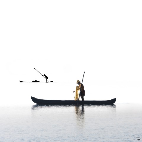 Photo Les Pêcheurs du Kerala, Inde par Philip Plisson