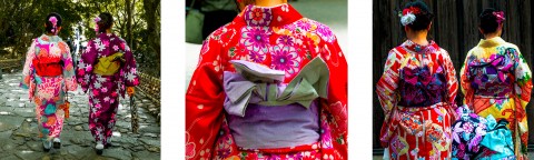 Photo Japonaises en Kimono par Philip Plisson